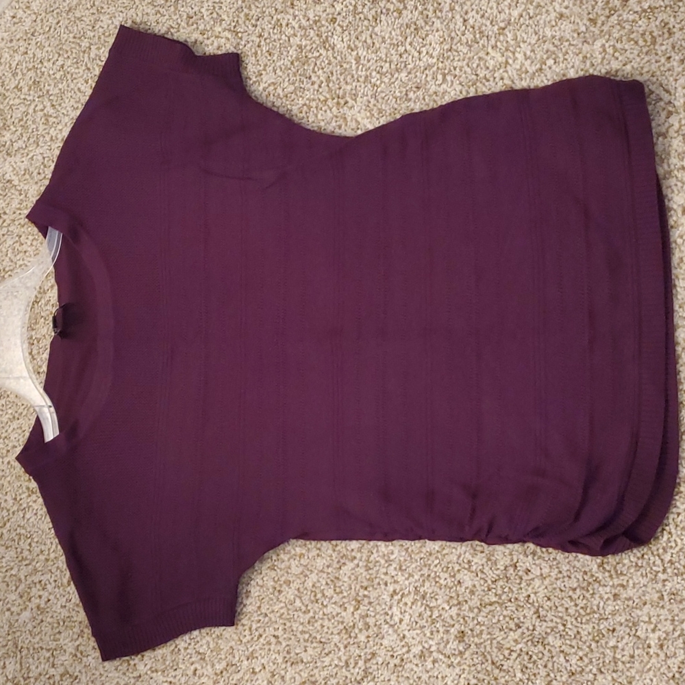 The Limited lightweight purple sweater